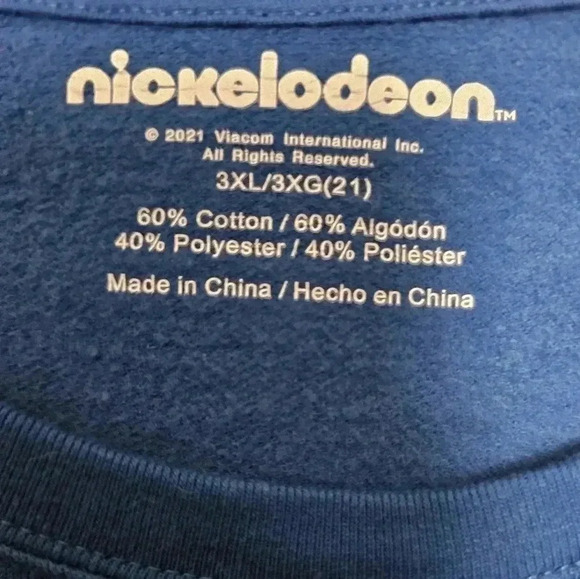 Nickelodeon Sweatshirt 3XL NWOT - Picture 2 of 3